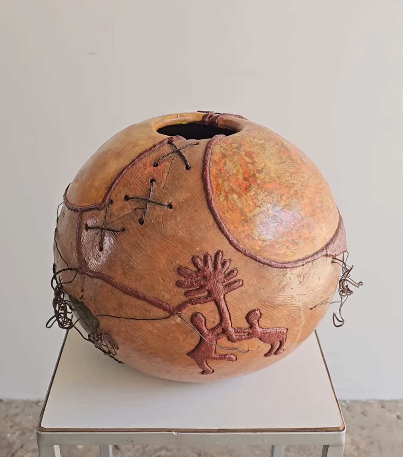 Óleo sobre a tela, de Mestre Neguin
